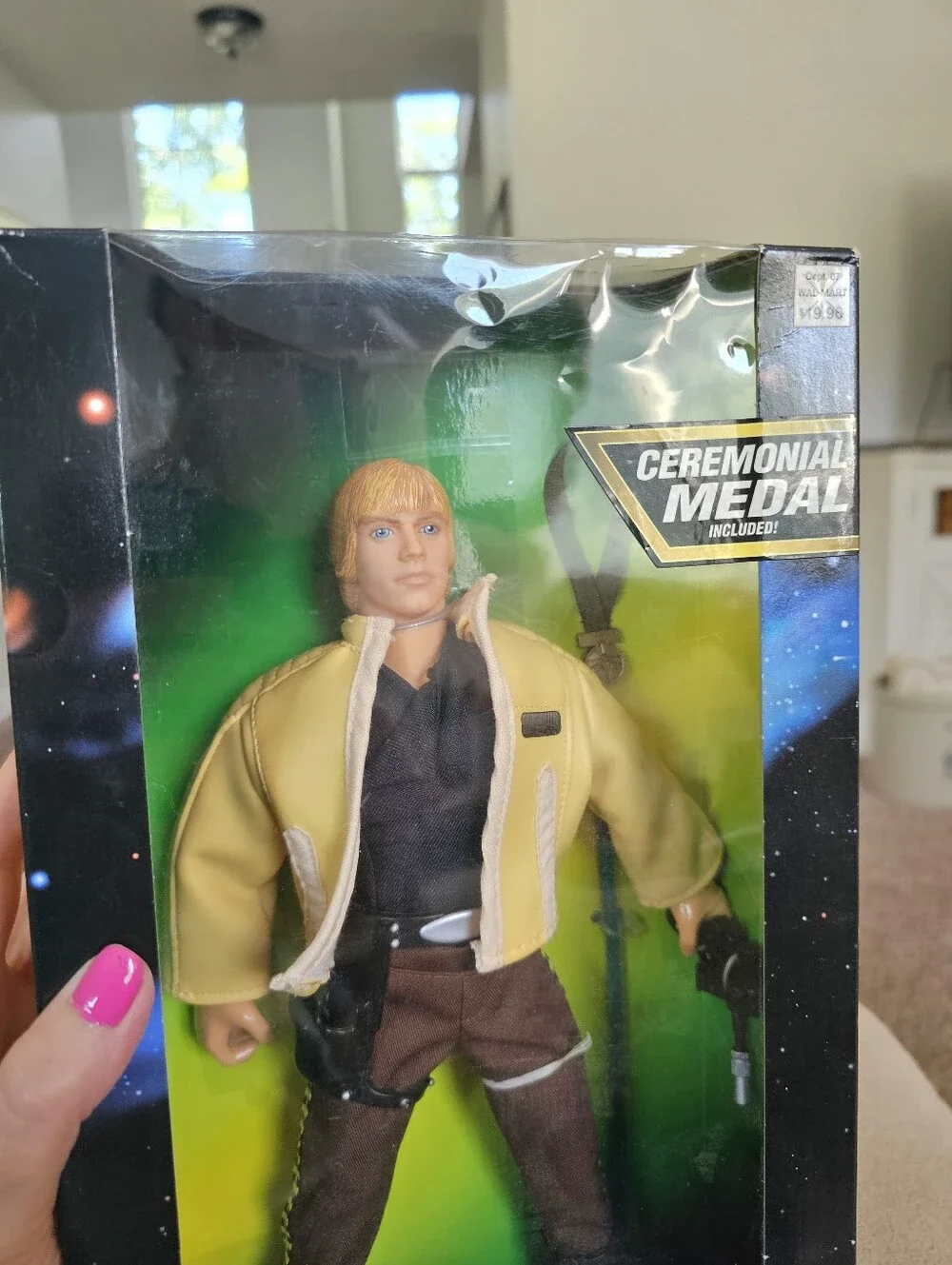 1997 Star Wars Luke Skywalker Collectible Action Figure -Unopened Box!